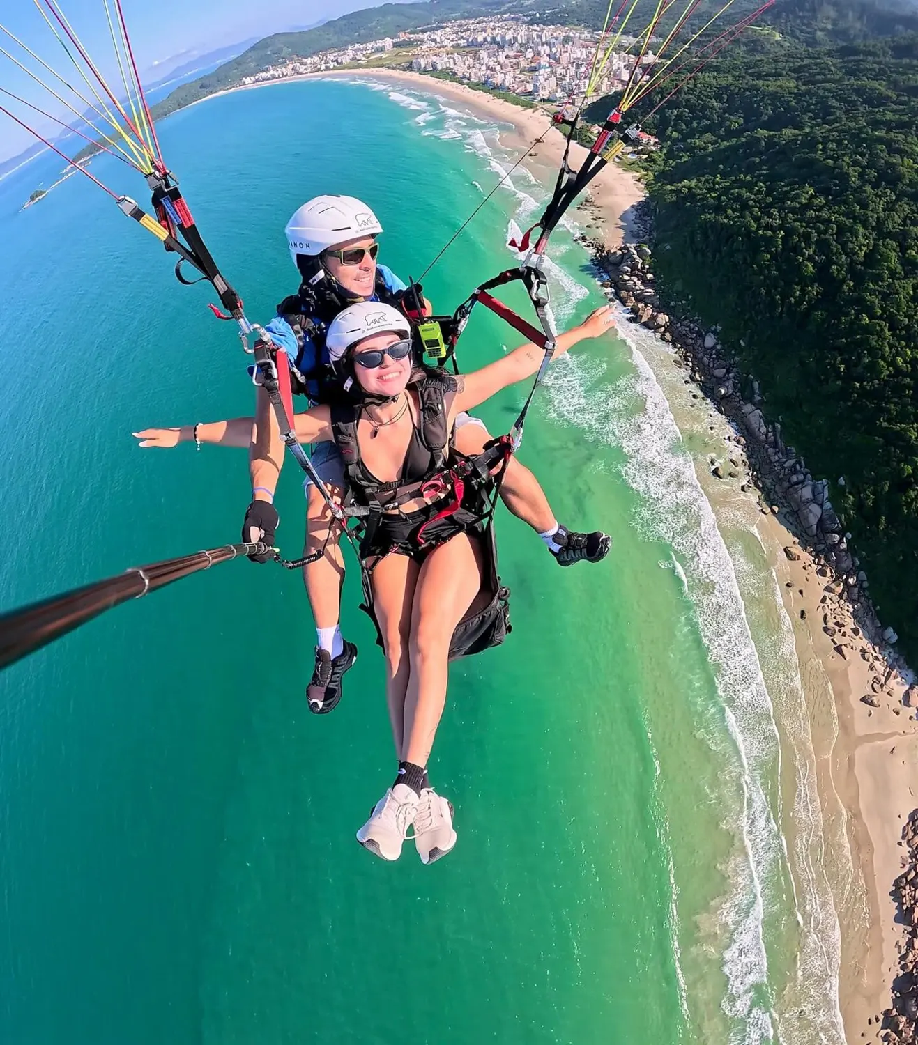 Voo de parapente em Balneário Camboriú
